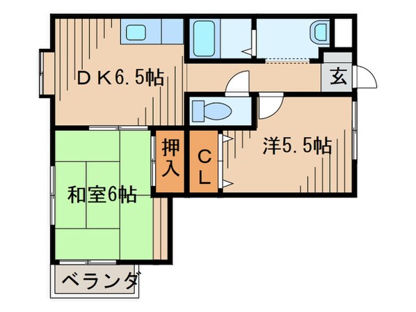 グリ－ンピア　ノマの物件間取画像